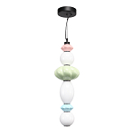 Подвесной светильник фигурный с керамическими элементами 24W LED Fragrant Light варинант исполнения - 3 | Loft Concept в Челябинске