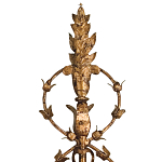 Бра настенное с цветочным мотивом Vintage Luxury варинант исполнения - 1 | Loft Concept в Челябинске