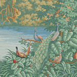 Обои ручная роспись Le Brésil Paille варинант исполнения - 1 | Loft Concept в Челябинске