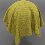 Мебельная ткань Шенилл горчичный цвет 142 см T4-62 варинант исполнения - 4 | Loft Concept в Челябинске