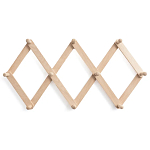 Настенная деревянная раздвижная вешалка Larson Wood Hanger варинант исполнения - 6 | Loft Concept в Челябинске