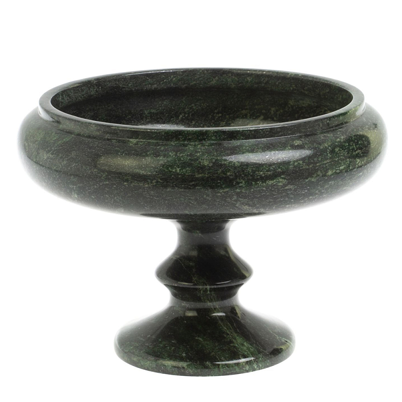 Конфетница из натурального камня змеевик Stone Candy Bowl Зеленый Конфетница из натурального камня змеевик Stone Candy Bowl Зеленый в Челябинске | Loft Concept