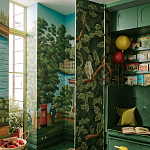 Обои ручная роспись Little London Jubilee Colourway варинант исполнения - 4 | Loft Concept в Челябинске