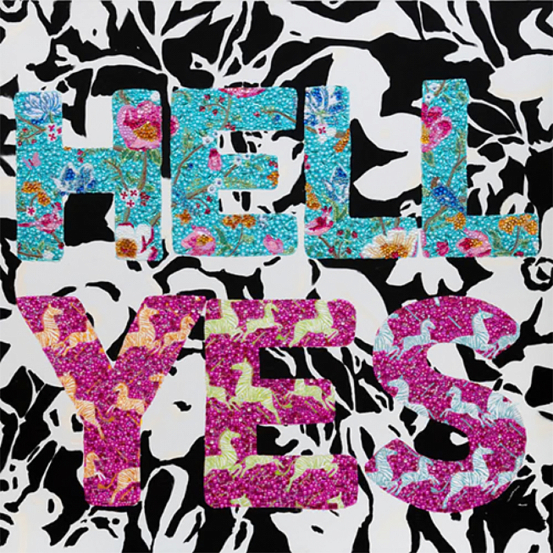 Картина Hell Yes Мульти Картина Hell Yes Мульти в Челябинске | Loft Concept