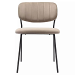 Стул Singer Chair без подлокотников светло-коричневый Велюр варинант исполнения - 6 | Loft Concept в Челябинске