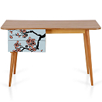 Письменный стол с принтом на ящиках Elise Desk варинант исполнения - 1 | Loft Concept в Челябинске