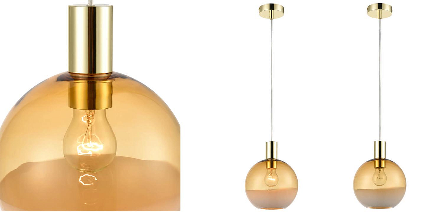 Подвесной светильник Rachel amber Подвесной светильник Rachel amber - Loft-Concept в Челябинске
