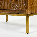 Прикроватная тумба с фактурным фасадом Termite варинант исполнения - 6 | Loft Concept в Челябинске