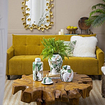 Ваза фарфоровая с ручной росписью Leopard Collection  варинант исполнения - 8 | Loft Concept в Челябинске