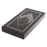 Подарочные нарды из натурального камня с гравировкой Backgammon from Stone варинант исполнения - 7 | Loft Concept в Челябинске