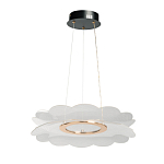 Люстра с прозрачным волнистым плафоном в форме цветка Ethereal Bloom варинант исполнения - 2 | Loft Concept в Челябинске