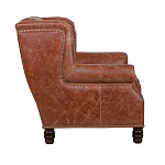 Кожаное кресло James Brown Leather Armchair варинант исполнения - 2 | Loft Concept в Челябинске