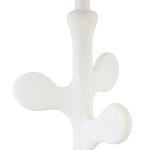 Настольная лампа с белым каркасом и тканевым абажуром Natural Stems варинант исполнения - 2 | Loft Concept в Челябинске