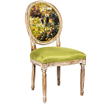 Стул из натурального бука с цветочным принтом Impressionism in Color варинант исполнения - 2 | Loft Concept в Челябинске