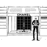 Megan Hess. Coco Chanel: The Illustrated World of a Fashion Icon варинант исполнения - 4 | Loft Concept в Челябинске