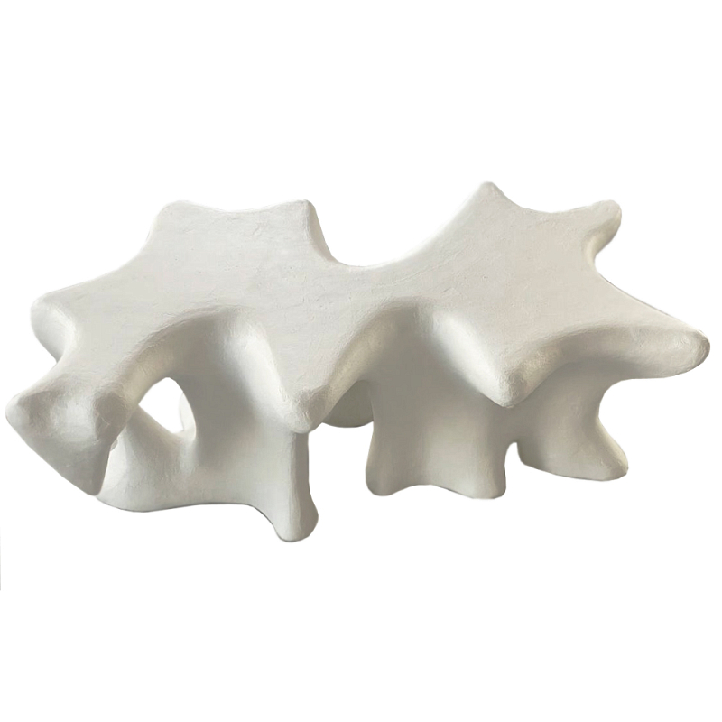 Кофейный стол природной формы Sirius White Coffee Table Молочный Кофейный стол природной формы Sirius White Coffee Table Молочный в Челябинске | Loft Concept