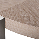 Столик журнальный с низкой круглой столешницей Wood Grain варинант исполнения - 1 | Loft Concept в Челябинске