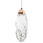 Подвесной светильник Soar Hanging Lamp Gold Transparent Прозрачный варинант исполнения - 1 | Loft Concept в Челябинске