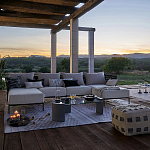 Уличное кресло Alaric Armchair Black варинант исполнения - 6 | Loft Concept в Челябинске