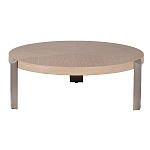 Столик журнальный круглый со светлым шпоном Light Veneer Table варинант исполнения - 5 | Loft Concept в Челябинске