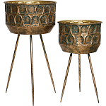 Железное кашпо Boston варинант исполнения - 1 | Loft Concept в Челябинске