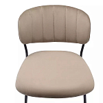 Стул Singer Chair без подлокотников светло-коричневый Велюр варинант исполнения - 4 | Loft Concept в Челябинске