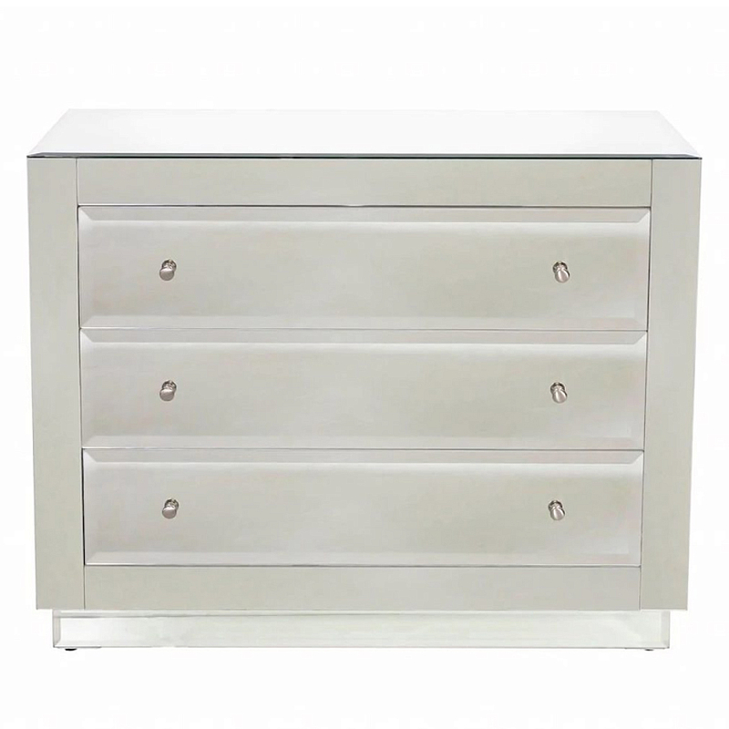 Комод зеркальный с 3-мя ящиками Mirror Chest of Drawers Зеркало Комод зеркальный с 3-мя ящиками Mirror Chest of Drawers Зеркало в Челябинске | Loft Concept