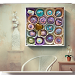 Панно "Конфетное ассорти" Bright Candy Assortment варинант исполнения - 4 | Loft Concept в Челябинске