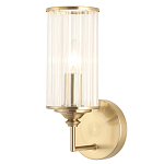 Бра с цилиндрическим рифленым стеклянным плафоном Jeanette варинант исполнения - 2 | Loft Concept в Челябинске