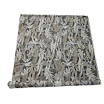 Мебельная ткань Шенилл коричневый принт 280 см T2-146 варинант исполнения - 3 | Loft Concept в Челябинске