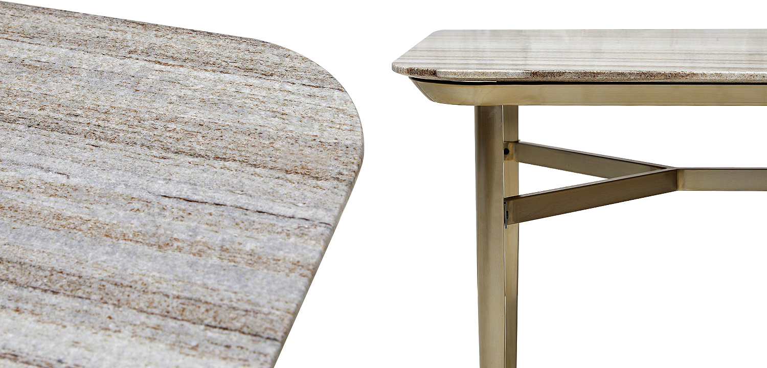 Стол Cisneros Marble Dinner Table с мраморной столешницей Стол Cisneros Marble Dinner Table с мраморной столешницей - Loft-Concept в Челябинске
