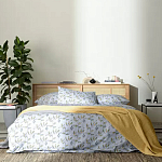 Постельное белье из сатина с рисунком 200х220 см Aurora Allure Sprout варинант исполнения - 2 | Loft Concept в Челябинске