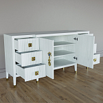 Большой Комод-буфет Elsa Dreams White с ящиками варинант исполнения - 1 | Loft Concept в Челябинске