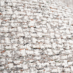 Кресло вращающееся круглой формы из серого шенилла Favorite Vacation Place варинант исполнения - 3 | Loft Concept в Челябинске