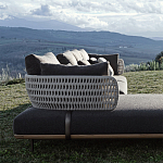 Дизайнерский модульный уличный диван SWAY Modular Sofa варинант исполнения - 9 | Loft Concept в Челябинске