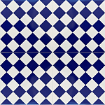 Дизайнерская плитка с узором Шахматка варинант исполнения - 1 | Loft Concept в Челябинске