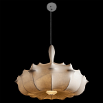 Подвесной светильник с белым фигурным абажуром и мягкими волнистыми краями Cloud Motion  варинант исполнения - 16 | Loft Concept в Челябинске