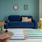 Настенное зеркало в зеленой раме Nya Green Mirror варинант исполнения - 4 | Loft Concept в Челябинске