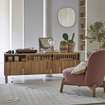 Кресло на деревянных ножках Olguin Green Chair варинант исполнения - 7 | Loft Concept в Челябинске