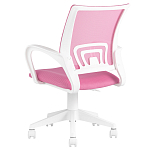 Офисное кресло с основанием из белого пластика Desk chairs Pink варинант исполнения - 5 | Loft Concept в Челябинске