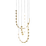 Люстра подвесная светодиодная с круглыми плафонами белого цвета PEARLS Suspension 39  варинант исполнения - 3 | Loft Concept в Челябинске