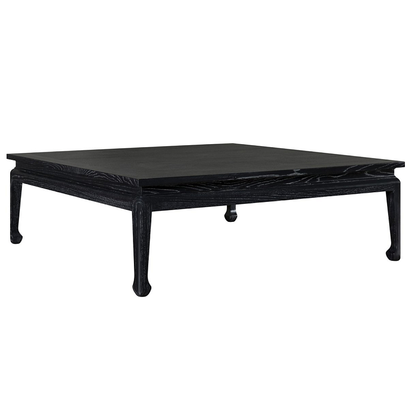 Кофейный стол Black Curved Coffee Table Черный Кофейный стол Black Curved Coffee Table Черный в Челябинске | Loft Concept