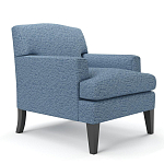 Мебельная ткань Шенилл голубой цвет 138 см T4-26 варинант исполнения - 3 | Loft Concept в Челябинске