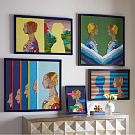 Картина Ренесанс ручная вышивка бисером RENAISSANCE REFLECTION BEADED ART варинант исполнения - 1 | Loft Concept в Челябинске