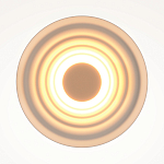 Бра круглое Soft Halo белый варинант исполнения - 2 | Loft Concept в Челябинске