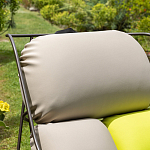 Дизайнерское разноцветное кресло на металлическом каркасе с подставкой для ног Poltronova Plasma Armchair варинант исполнения - 13 | Loft Concept в Челябинске