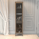 Витрина левая 1-дверная с ящиком и 5-ю полками Harper Line варинант исполнения - 1 | Loft Concept в Челябинске