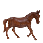 Статуэтка из дерева суар дикая лошадь Wild Horses варинант исполнения - 2 | Loft Concept в Челябинске