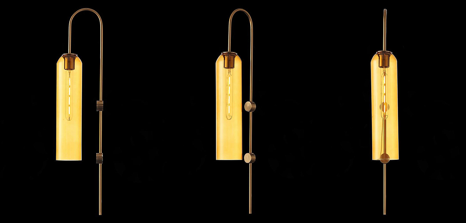 Бра ARTICOLO float Wall Sconce Amber Бра ARTICOLO float Wall Sconce Amber - Loft-Concept в Челябинске