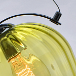 Подвесной светильник со стеклянном плафоном в форме бокала Kaleido варинант исполнения - 28 | Loft Concept в Челябинске